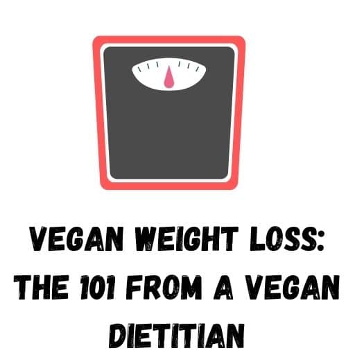 Vegan Weight Loss Post Featured Image