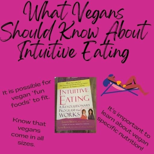 What Vegans Should Know About Intuitive Eating (also in text).