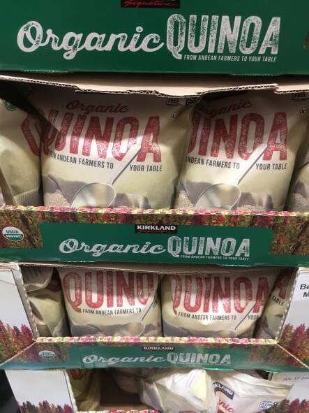 Picture of Kirkland Signature organic quinoa
