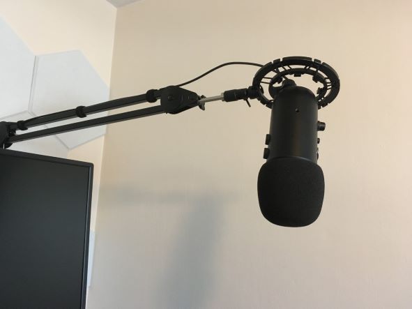picture of a mic and mic stand.